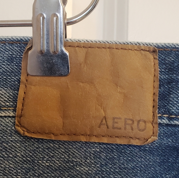 Aero Men's Jean Shorts -Sz 40 - Loose Cut-off - Picture 3 of 6